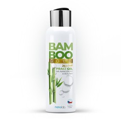 Delikatny żel do prania nanowłókna i bawełny BAMBOO GOLD do maseczek, chust i kominów, 300ml, Nanolab