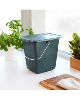 Rotho Wiadro kompostownik 7L GREENLINE ciemnozielony