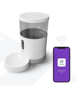 Dozownik karmy dla zwierząt TESLA TSL-PC-BL4 Smart Pet Feeder