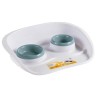 KERBL Podstawka z miskami , 1 x 300 ml, 1 x 250 ml