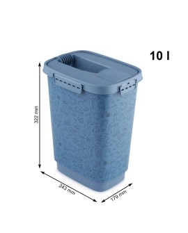 Rotho Pojemnik CODY na karmę 10L blue dla zwierząt