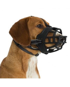 TRIXIE Muzzle Flex - kaganiec dla psa - rozmiar L-XL - czarny