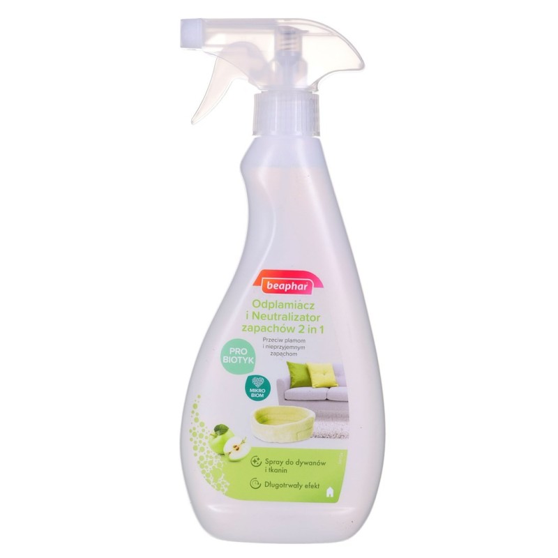 BEAPHAR - odplamiacz i neutralizator zapachów - 500ml