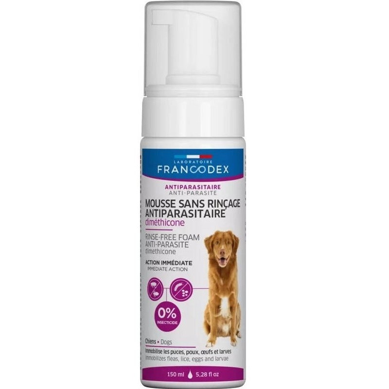 FRANCODEX Pianka z dimetykonem dla psów 150 ml