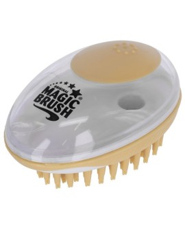 KERBL MagicBrush Szczotka kąpielowa, 11,5 x 7,5 cm, gold