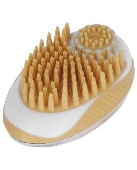 KERBL MagicBrush Szczotka kąpielowa, 11,5 x 7,5 cm, gold