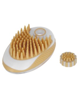KERBL MagicBrush Szczotka kąpielowa, 11,5 x 7,5 cm, gold