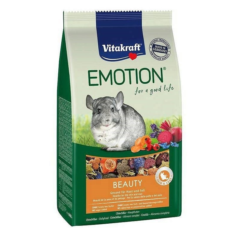 VITAKRAFT EMOTION BEAUTY karma dla szynszyli 600g