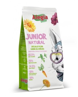 ALEGIA Junior Natural karma Królik 650g