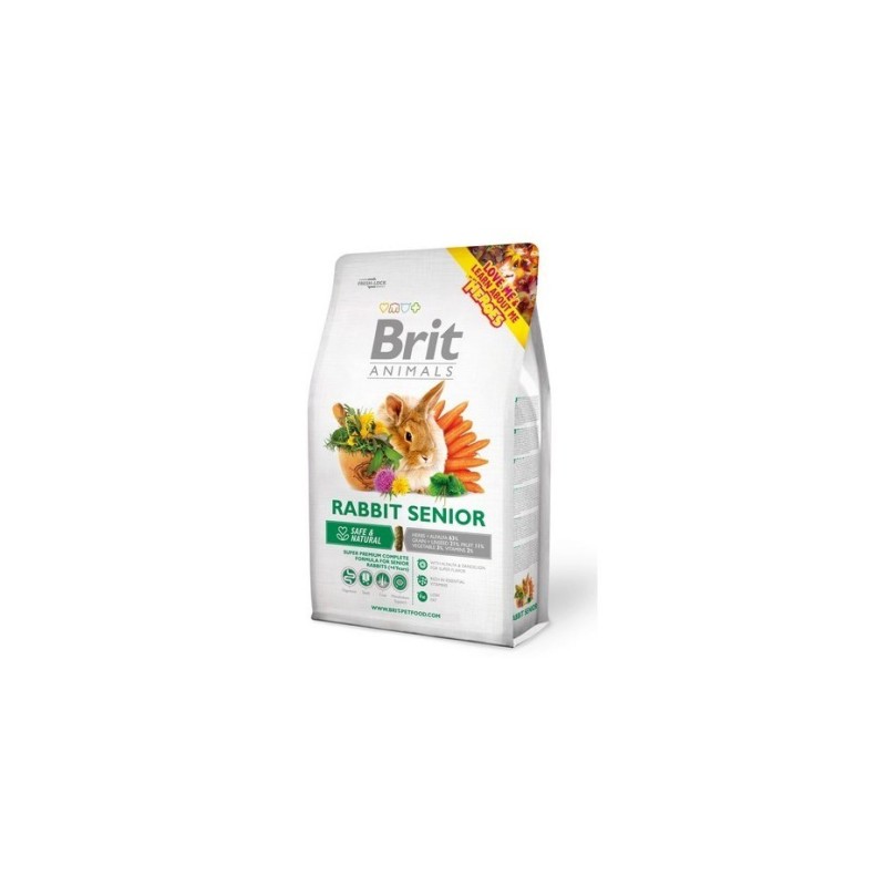 BRIT Animals Rabbit Senior Complete - karma dla królika - 1,5 kg