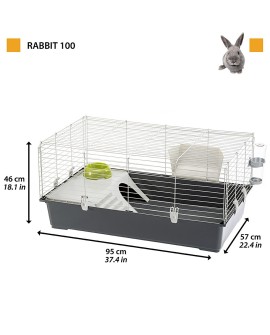 FERPLAST RABBIT 100 + kolba Vitapol - dla królików