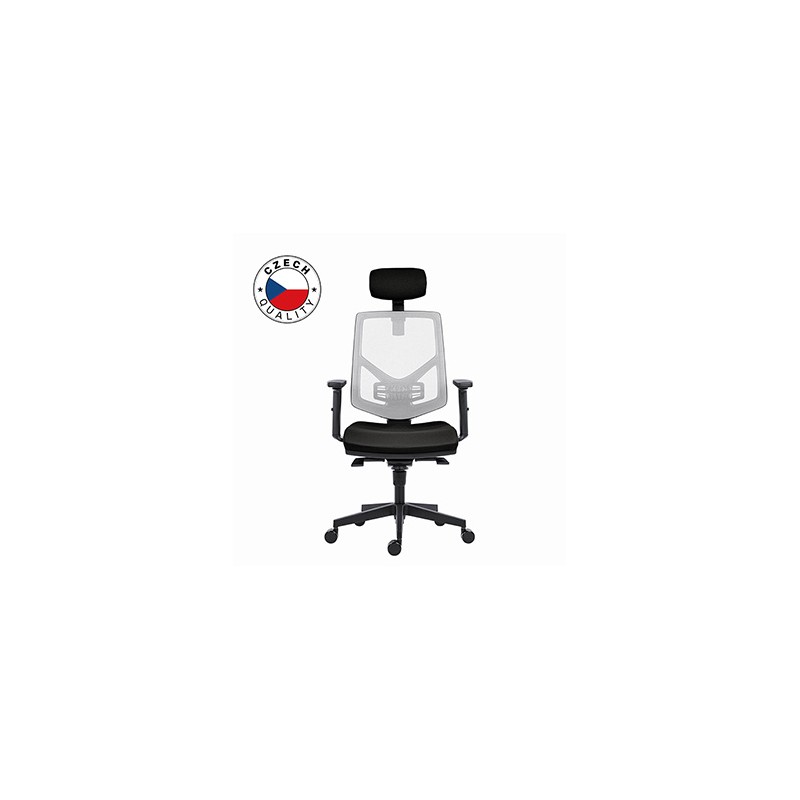 Powerton ERGO TINA Ergonomiczny fotel biurowy, Czarny