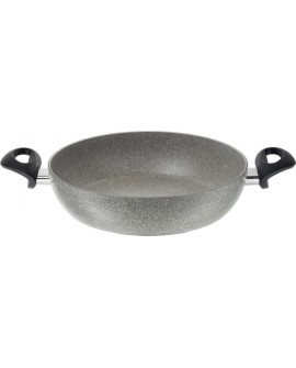 Patelnia BALLARINI Ferrara głęboka z 2 uchwytami granitowa 24 cm FERG3K0.24D
