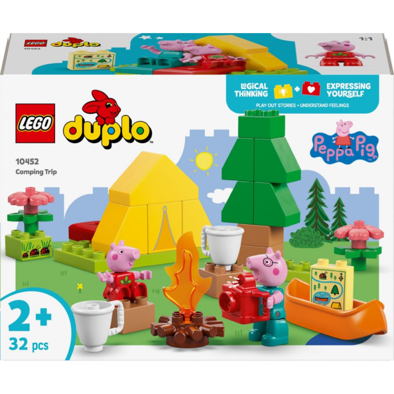LEGO 10452 DUPLO - Świnka Peppa: Wyprawa na biwak