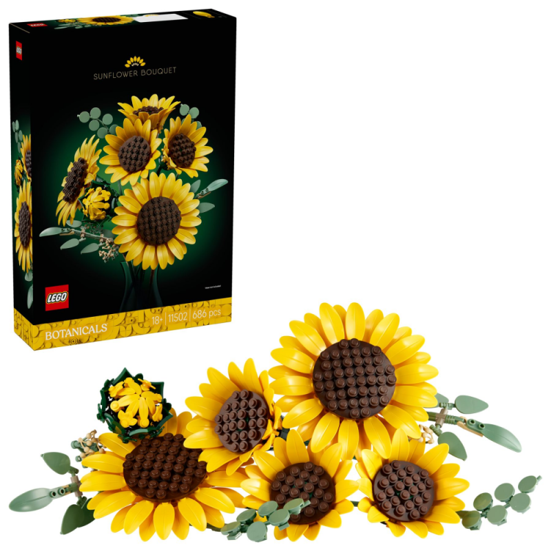 LEGO Botanical Collection Bukiet słoneczników 11502