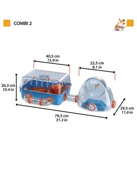 FERPLAST Combi 2 - klatka dla chomika