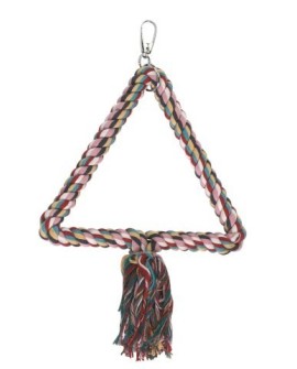 KERBL Huśtawka do zabawy dla papużek, 100% bawełna, 30 cm