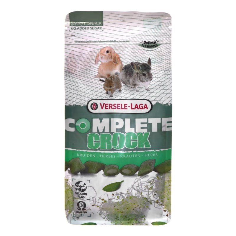 VERSELE LAGA Crock Complete Herbs - przysmak dla królików i gryzoni 50 g