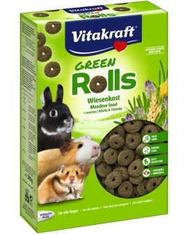 VITAKRAFT GREEN ROLLS przysmak dla gryzoni 500g