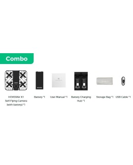 Dron HoverAir X1 - Combo Retail - White