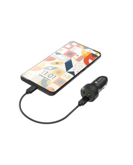 NATEC ŁADOWARKA SAMOCHODOWA CONEY 1X USB 1X USB-C PD 3.0 48W QC3.0 NUC-1980