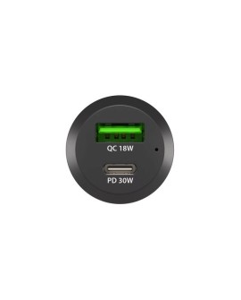 NATEC ŁADOWARKA SAMOCHODOWA CONEY 1X USB 1X USB-C PD 3.0 48W QC3.0 NUC-1980