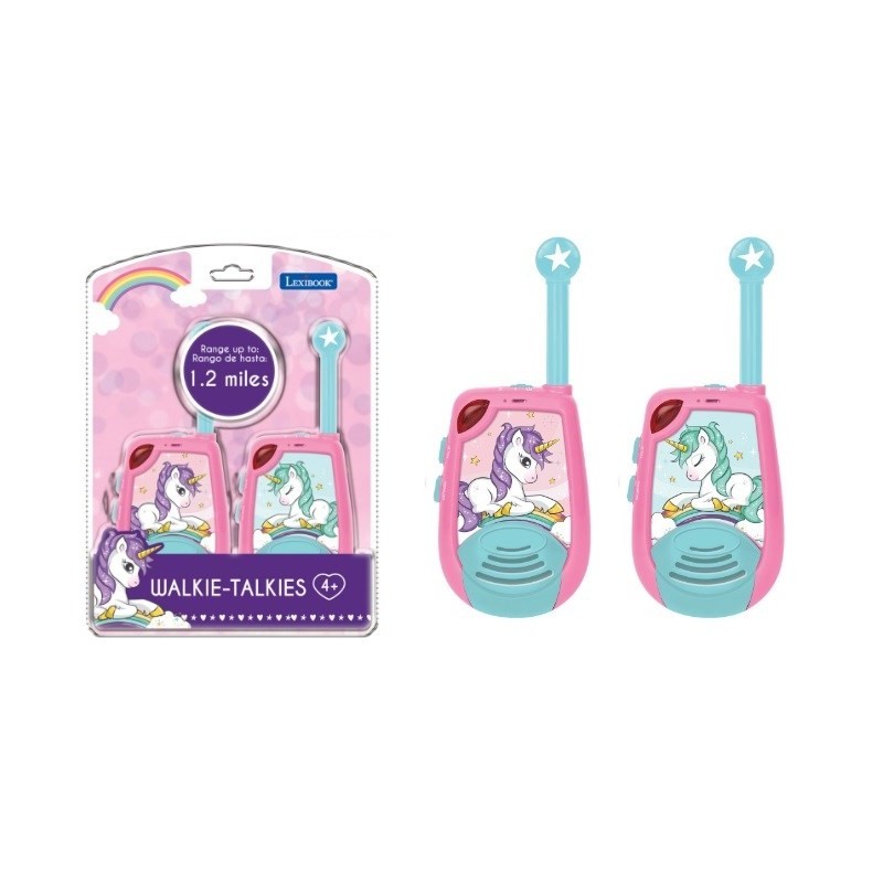 LEXIBOOK Unicorn walkie talkie 2km TW25UNI 93345
