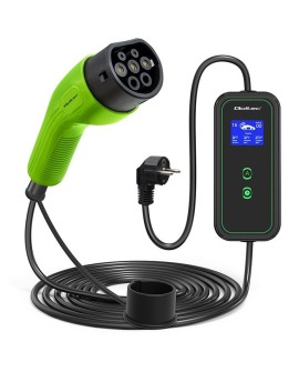 Qoltec Mobilna ładowarka EV 2 w 1 typ2, 3.5kW, 230V