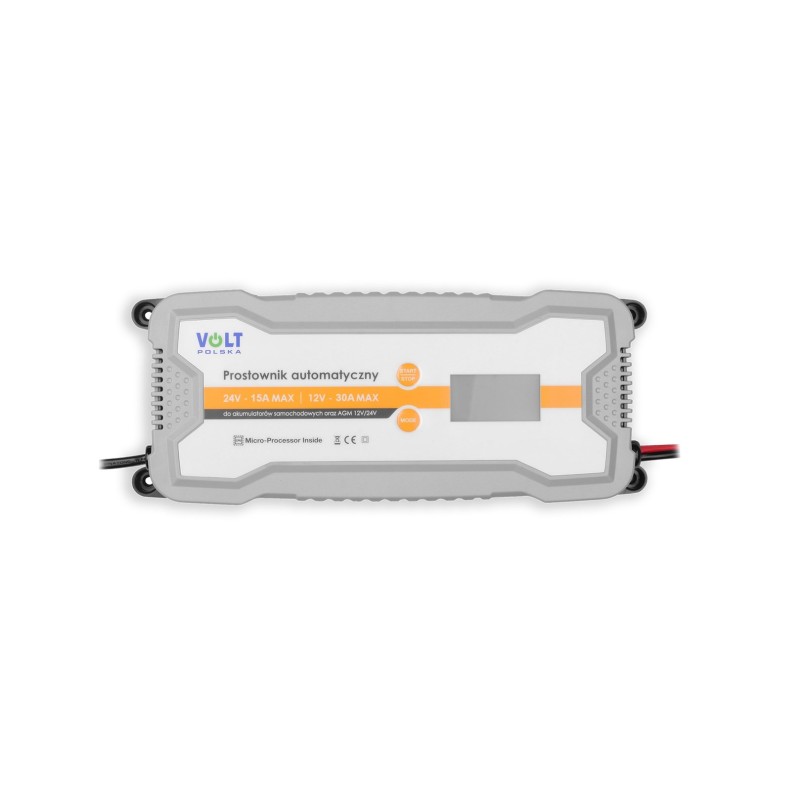 Prostownik automatyczny 12/24V 30A LCD (292)
