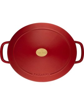 Garnek żeliwny owalny BALLARINI BELLAMONTE 75003-566-0 - 5,5 ltr czerwony