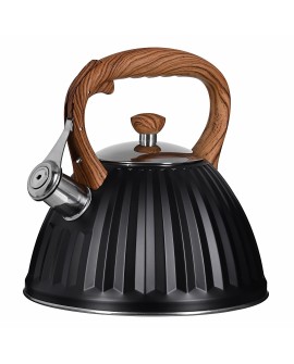 PROMIS CZAJNIK 3,0 L, ANTONIO, CZARNY, DREWNIANA R