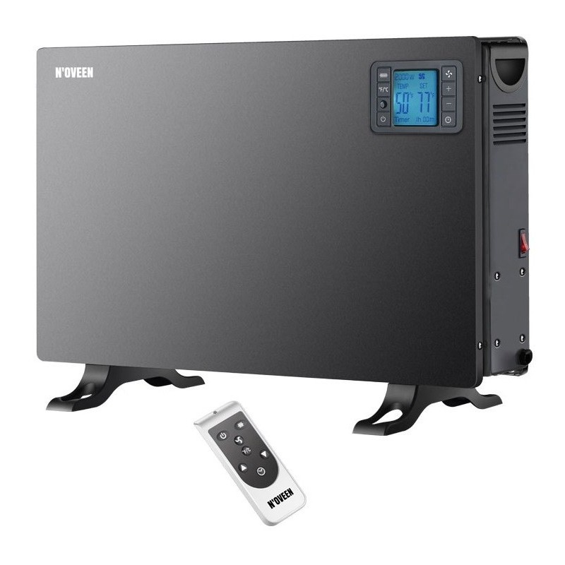Grzejnik Konwektorowy Noveen CH7100 LCD Smart Black