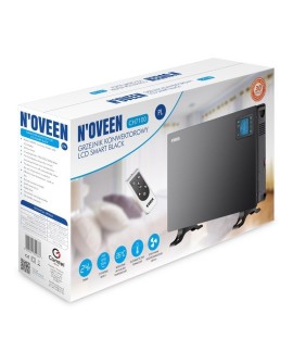 Grzejnik Konwektorowy Noveen CH7100 LCD Smart Black
