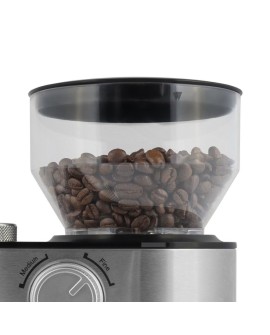 ELDOM MŁYNEK DO KAWY MK170 KAFE, 200 W, CERAMICZNE ŻARNA, REGULACJA GRUBOŚCI MIELENIA