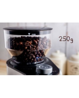 ELDOM MŁYNEK DO KAWY MK170 KAFE, 200 W, CERAMICZNE ŻARNA, REGULACJA GRUBOŚCI MIELENIA
