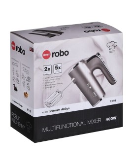 ELDOM ROBOT KUCHENNY ROBO, 400 W, PRZYCISK TURBO R