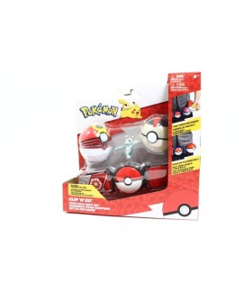POKEMON Figurka Clip n Go Poke Ball Pas Repeat
