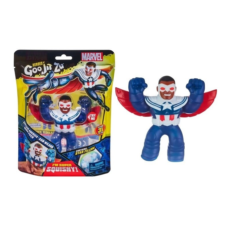 Goo Jit Zu - Marvel - Captain America Sam Wilson 41371