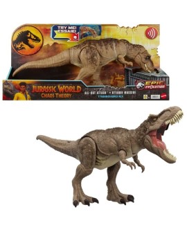 Figurka Mattel Jurassic World T-Rex Totalny atak HXF53 WB2