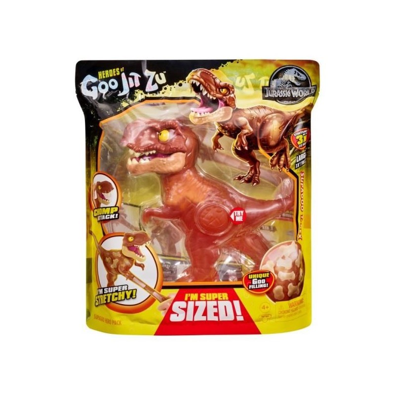 Goo Jit Zu Jurassic World Figurka Supahgoo T-Rex 41307