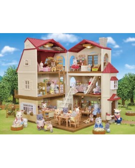 Sylvanian Families Miejski domek z tajemniczym pokojem na strychu 5708 p2