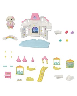 Sylvanian Families Przedszkole Kolorowe Sunny Castle Nursery 5743 p6