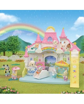Sylvanian Families Przedszkole Kolorowe Sunny Castle Nursery 5743 p6
