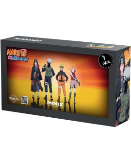 MINIX 4-PACK 7 CM - NARUTO SHIPPUDEN