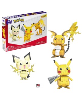 Klocki Mega Construx Pokemon GYH06 Pikachu 3w1