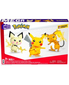 Klocki Mega Construx Pokemon GYH06 Pikachu 3w1