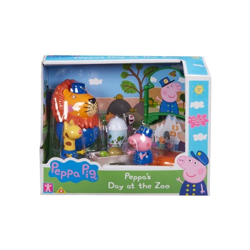 Peppa Zestaw ZOO 3 figurki + akcesoria 07173