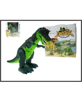Dinozaur chodzący 37cm światło, dźwięk 3 kolory cena za 1 szt