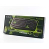 E-blue Elated klawiatura przewodowa (USB) US, czarna, EOL