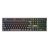 Marvo CM409 EN zestaw klawiatura przewodowa (USB) US, czarna mysz dla gracza, podkładka, klawiatura, do gry, membranowa rodzaj p